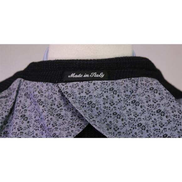 Pal Zileri Black/Purple Plaid Knit Wool-Cotton Unstructured 2B Blazer Jacket 40R - Picture 10 of 10